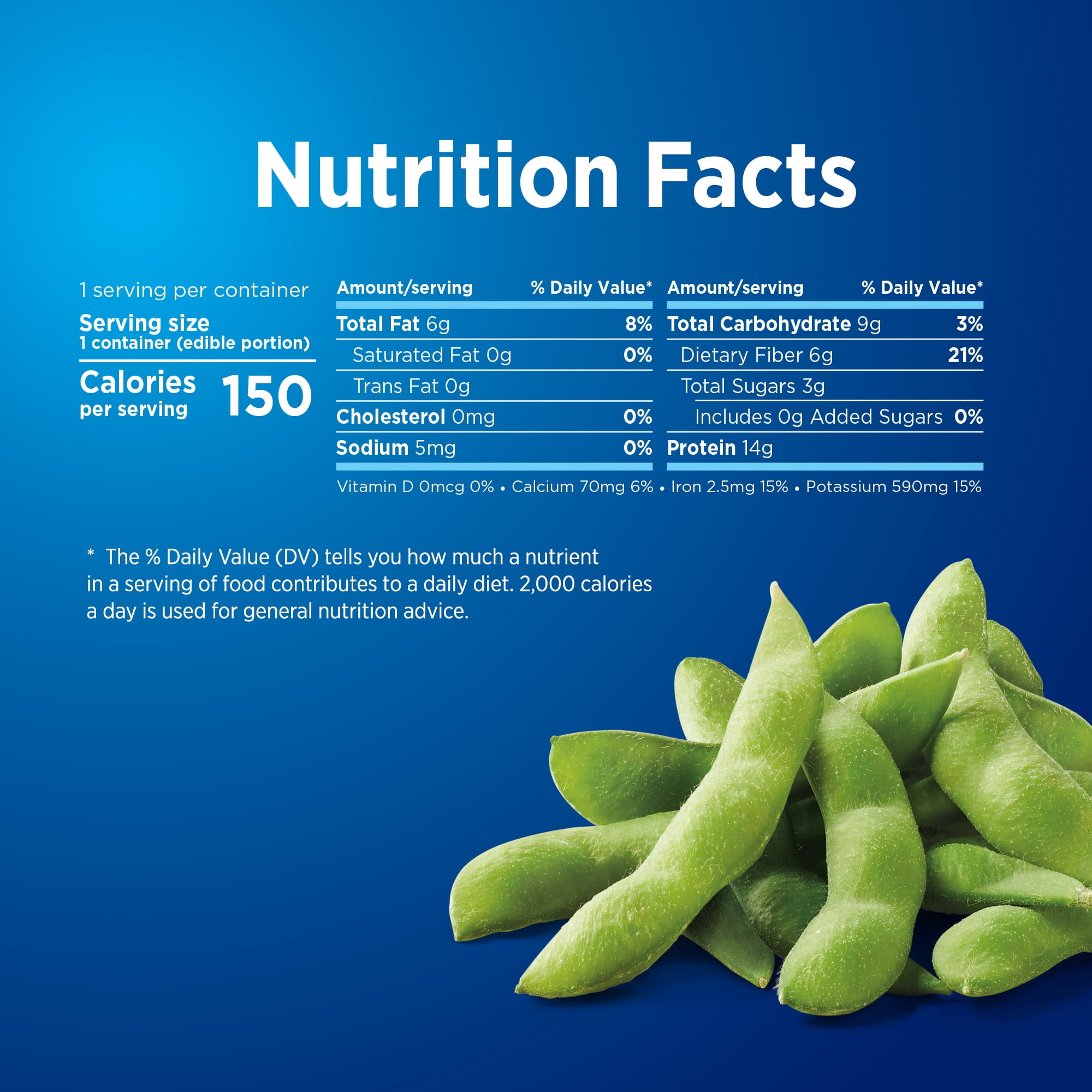 Birds Eye Steamfresh Edamame in the Pod, Frozen Vegetables, 10 oz. Bag
