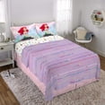 thumbnail image 2 of Princess 4-Pcs Full Soft & Cozy Bedding Sheet Set for Kids - 2 Pillowcase, Fitted Sheet, Flat Sheet, 2 of 5