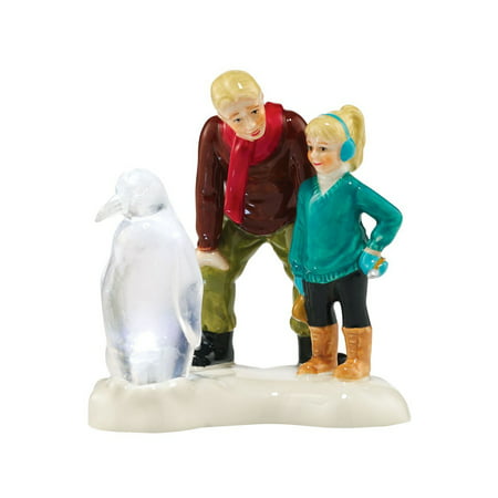 Department 56 Original Snow Village Ice Sculptor in the Making Accessory,