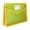 Yellow, variant on CoreLiving File Folders, Clear Poly Envelopes Plastic Folders for Documents, Letter A4 Size Document Organizer with Label Pocket, Office Supplies, 1 Pack