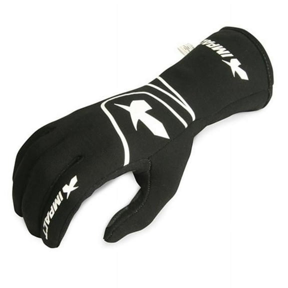 Impact Racing 34200510 Driving Glove G6, Black - Large - SFI 3.3-5