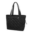 thumbnail image 1 of Bolsa de tenis de PU para gimnasio con capacidad para 2-4 raquetas y acolchado. Negro, 1 of 8
