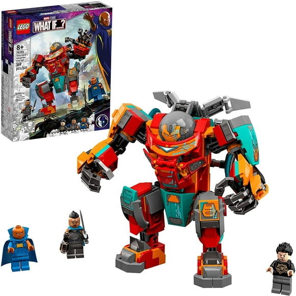 LEGO Super Héros 76194 Tony Austère Sakaarian Iron Man 369 Pièce Kit de Construction