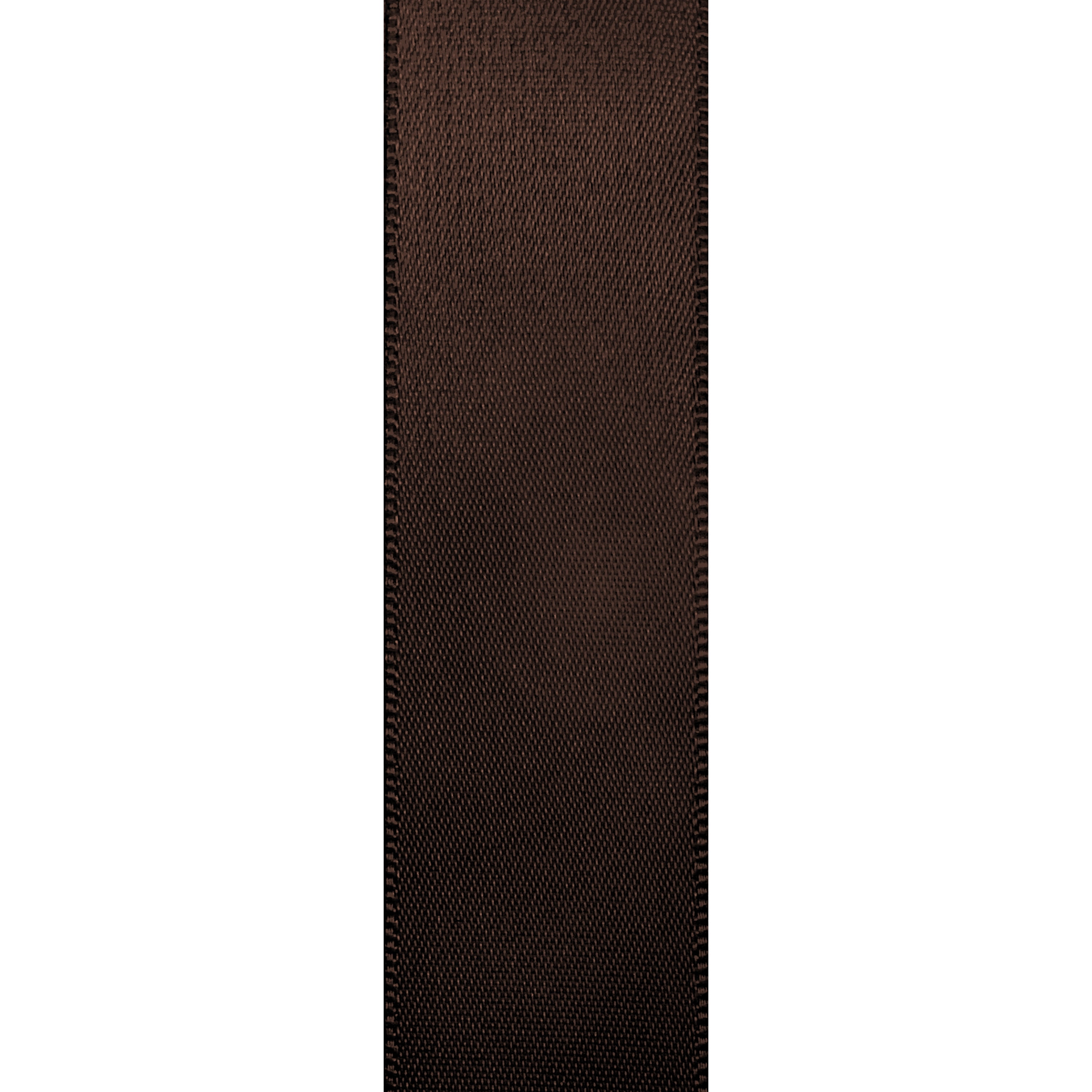Brown Single Face Satin Ribbon, 7/8" x 100 Yards by Gwen Studios