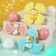 thumbnail image 5 of Ventosa Juguetes De Peonza Juguetes Sensoriales Para Bebés Lindos Juguetes De Baño De Animales Para Bebés Niñas Niños 3 Uds Moyic FN005729-00, 5 of 6