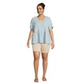 thumbnail image 4 of JMS Just My Size by Hanes Women's Plus Pull On Millennium Bermuda Shorts, 9" Inseam, Sizes 0X-4X, 4 of 7