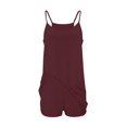 thumbnail image 4 of TrendOFT Combinaisons d'Été pour Femmes Tendance 2025 Décontracté Ample Sans Manches Combinaisons Tendance pour Femmes une Pièce Rouge TTTTG, 4 of 8