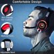thumbnail image 3 of Belita Amy Gaming Headset para Ps4 Ps5 Xbox One, Comfort Reducción de ruido Crystal Clarity 3.5mm Led Auriculares profesionales con micrófono para PC Laptop Tablet// kaili Sencillez, 3 of 5