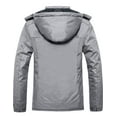 thumbnail image 2 of GEMYSE Men's Mountain Waterproof Ski Snow Jacket Winter Windproof Rain Jacket (Light Grey,XX-Large), 2 of 3