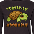 thumbnail image 4 of Inktastic Turtle-ly Adorable Cute Turtle Long Sleeve Youth T-Shirt, 4 of 5