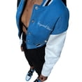 thumbnail image 4 of Women Varsity Jacket Long Sleeve Cropped Baseball Jacket Bomber Coats, 4 of 5