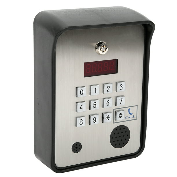 Sistema de entrada con tarjeta de identificación, sistema de control de acceso 3G/GSM, sistema de entrada con intercomunicador, sistema de control de acceso con teclado Características mejoradas