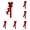 Red-6Pcs, variant on 8Pcs Christmas Velvet Cabinet Bows and Ribbons, 43.3" Large Red Burgundy Door Bows for Kitchen Furniture, Xmas Tree Wall Decorations, Winter Holiday Party Home Decor Supplies Use