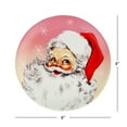 thumbnail image 5 of Mr. Christmas Classic Collection 8" Ceramic Pastel Plates, Set of 4, Microwave Safe, 5 of 8