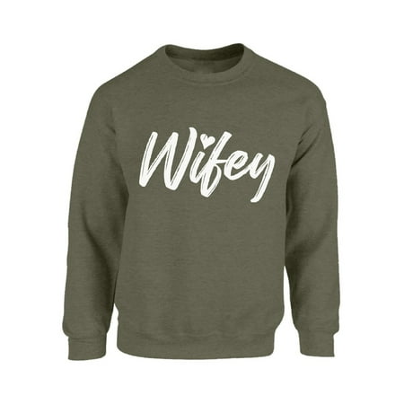 Mezee Mezee Wifey Sweatshirt Women S Valentine S Day