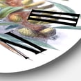 thumbnail image 3 of Designart 1 in Quartz Traditional Wall Clock, 3 of 5