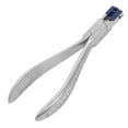 Stainless Steel Eyeglasses Plier High Hardness Double Rubber Stopper