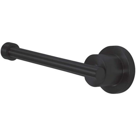 Kingston Brass BA8218MB Concord Toilet Paper Holder, Matte Black(Pack of 2)