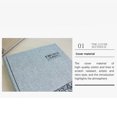 thumbnail image 1 of facefd Linen Photo Album Portable Replacement PP Pocket 50 Pages 100 Insert 6inch Protective Family Couple Wedding Collect Book Green, 1 of 8