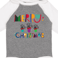 thumbnail image 4 of Inktastic Merry Christmas Holiday Gift Boys or Girls Long Sleeve Baby Bodysuit, 4 of 5