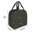 thumbnail image 3 of Vsdgher Retro Excavator Lunch Bag, Lunch Box for Women Adult Men, Lunch Tote Insulated Cooler Lunch Container for Work/Office/Picnic/Travel, 3 of 8