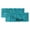 Turquoise, variant on 2 Pack Valances for Windows, Turquoise Marble Window Valances for Living Room/Bedroom/Bathroom, Minimalist Abstract Golden Fluid Art Light Filtering Kitchen Curtain Valance 42"W x18" L