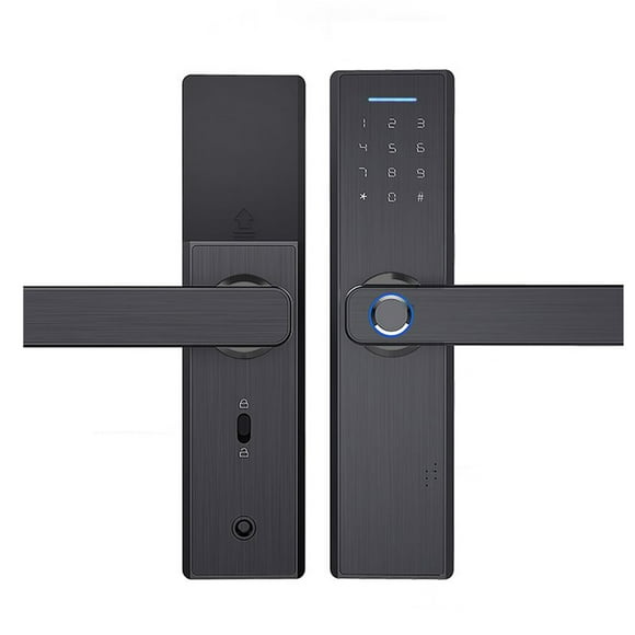TFixolElectronic WiFi APP Password Door Lock Intelligent Biometric Fingerprint Door Locks Digital Keyless Home Hotel Door Lock