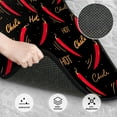 thumbnail image 3 of Naloa Hot Chili Car Foot Mat Set of 4 Pieces - Universal Floor Liner Neoprene Full Set Floor Mats for Cars Trucks SUV, 3 of 7