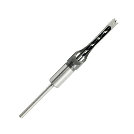 

8mm Mortise Chisel Drill Bit Square Hole High Speed Steel Multifunctional Hole Saw Cutter Drill Bit for Woodworking Carpentry DIY