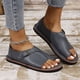 thumbnail image 5 of Karight Women's Casual Sandals, Summer Flat Shoes, Comfortable Ring Toe Sandals, Casual Non Slip Beach Shoes, 5 of 9