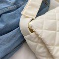 thumbnail image 3 of Bolsa bandolera con solapa cuadrado acolchado suave Algodón Invierno Hebilla informal para fiesta Ndcxsfigh Para Estrenar, 3 of 9
