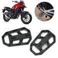 thumbnail image 4 of Ampliador De Clavijas De Pie, Resistente Al Desgaste, Resistente Al Calor, 2 Uds., Pedal De Pie Ancho Para Motocicleta Para Reemplazo De Motocicleta Para CB500X 2015-2016 ANGGREK Otros, 4 of 8