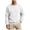 White, variant on Enjoytime Crewneck Sweatshirt Mens Casual Long Sleeve Fleece Sweatshirts Fall Winter Lightweight Pullover Tops