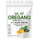 thumbnail image 1 of Cápsulas blandas de aceite de orégano, 300 unidades | 2 en 1 con aceite de semilla negra | Carvacrol y timoquinona 4 veces más potentes | De origen vegetal, sin OMG, 1 of 3