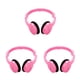 thumbnail image 4 of Tholdsy Auriculares plegables con cable de 3,5 mm para niños con micrófono, sonido estéreo HD, auriculares sobre la oreja para niños, rosa Type1 NO1, 4 of 6