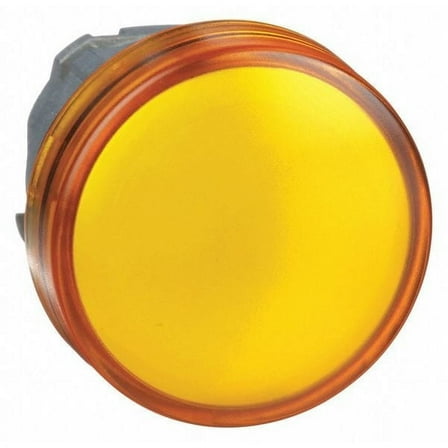 Schneider Electric Pilot Light Head,Yellow,LED ZB4BV053