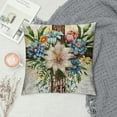 thumbnail image 2 of Awypu  Easter Pillow Cover  Cross Floral He is Risen Decorations Holiday Farmhouse Spring Pillow Case for Home Sofa Couch Decor, 2 of 5