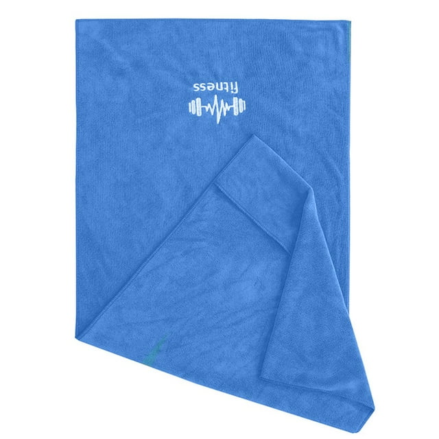 Serviette de Sport Douce Portable Séchage Rapide Forte Absorption d'Eau Toucher Délicat Absorbant la Sueur Réutilisable Intérieur Extérieur Gym Entraînement Physique Serviette Rafraîchissante Usage Quotidien