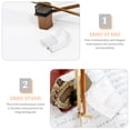 thumbnail image 3 of 1 Pc Durable Erhu Waist Support Erhu Plastic Bracket Performance Waist Support (White), 3 of 6