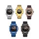 thumbnail image 2 of De pulsera Reloj para hombre Movimiento de cuarzo Cronómetro digital Analógico Negocios Deportes Reloj de pulsera informal 1 1, 2 of 5