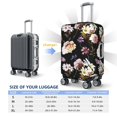 thumbnail image 2 of Luggage Cover Anti Scratch, Carnations Flowers Daisy Elastic Suitcase Protector Fits 18-32 Inch Luggage, 2 of 2