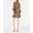 thumbnail image 4 of Bar Iii Womens Bell Sleeve Flounce Dress, 4 of 7