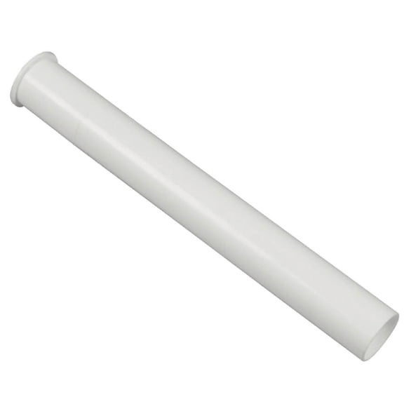 Danco 3134848 Flanged Tailpiece, 1.5 x 12 in., Plastic for Use with Direct Connect Tubes