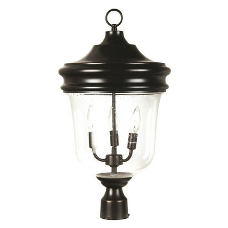 12.5 Inch High Post Mount - Craftmade Fredericksburg Z4925 Outdoor Post Mount Light