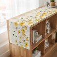 thumbnail image 6 of Table Runners 72 Inches Long Dress Scarves, Yellow Flowers Farmhouse Kitchen Table Runner, Coffee Tablerunners, Spring Floral Butterflies Pastoral 16x72 Inch, 6 of 9