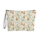 thumbnail image 1 of Pequeña Bolsa de Maquillaje para Bolsa Bolsa de Almacenamiento Impresa Multifuncional de Doble Cara 25 × 17 × 6 cm Bolsa de aseo de Conejo de Pascua Bolsa de Moneda Adecuada para Regalos de Pascua, 1 of 6