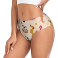 thumbnail image 2 of Fotbe Dogs In Different Poses Calzones Estampados para Mujer – Ropa Interior de Algodón, Cómoda, Suave y Elástica-Large, 2 of 6