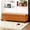 Burnt Orange, variant on Burnt orange color, multi - purpose ottoman, extra seating - A trendy addition to any room