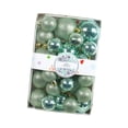 thumbnail image 4 of 26 piezas de adornos navideños de bolas irrompibles, accesorios navideños, adornos para árboles de Navidad, adornos decorativos para bar, cumpleaños Verde, 4 of 8