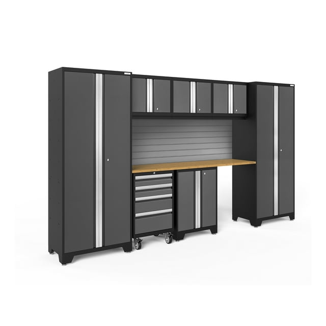 NewAge Products Ensemble de Cabinet 8 Pcs Série Audacieuse